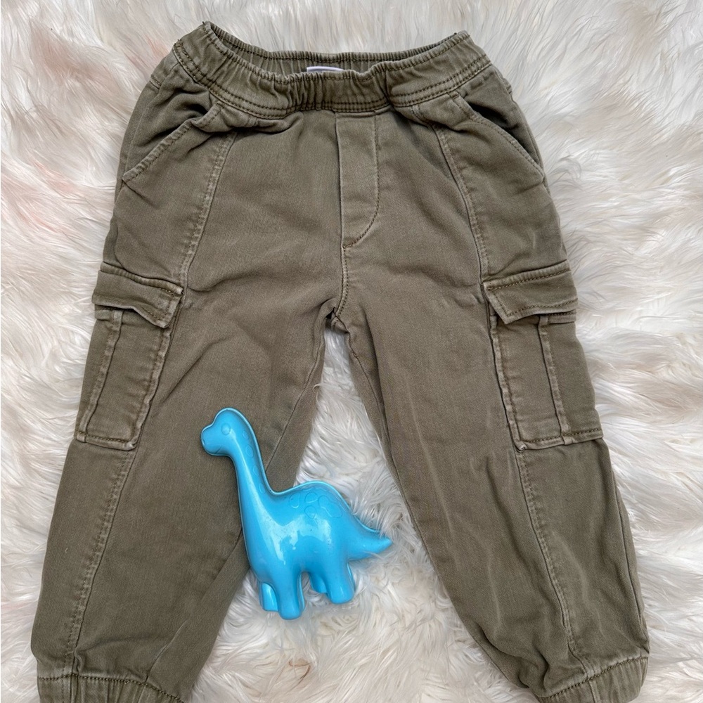 Zara Kids Khaki Cargo Pants